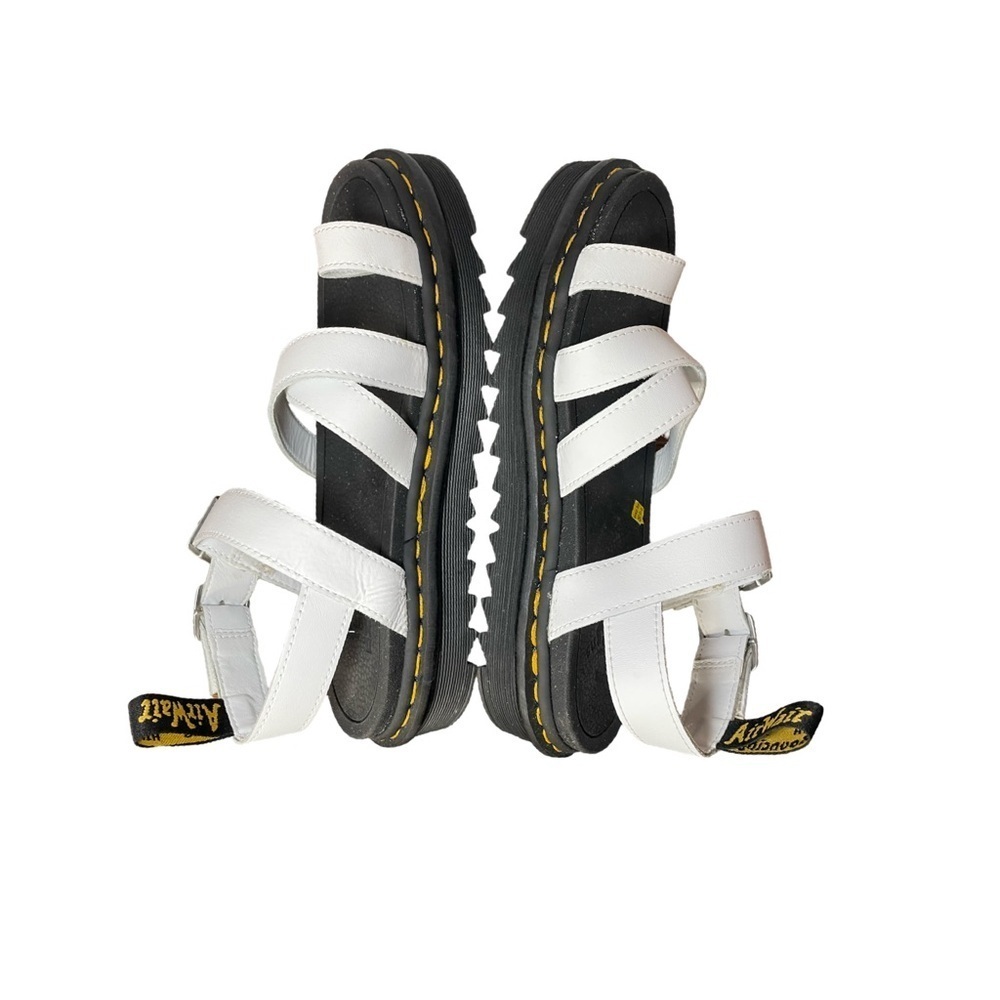 Dr. Martens Avry Hydro Leather Platform Sandals – White – Women’s 10 - Picture 4 of 16